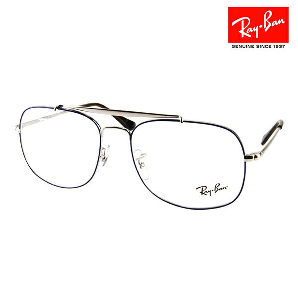 [Outlet] Non-prescription 1.55 lens replacement +0 yen Ray-Ban glasses frame RX6389 2970 55 57 Ray-Ban Ray-Ban genuine lens compatible The General Icon Aviator THE GENERAL ICONS AVIATOR 