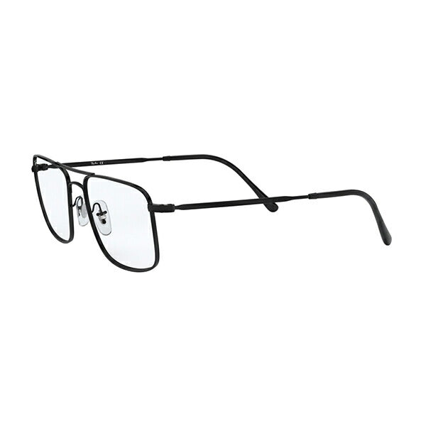 【オススメ価格】度なし1.55レンズ交換+0円 レイバン メガネ フレーム RX6434 2509 53 Ray-Ban ダブルブリッジ メタル レクタングル