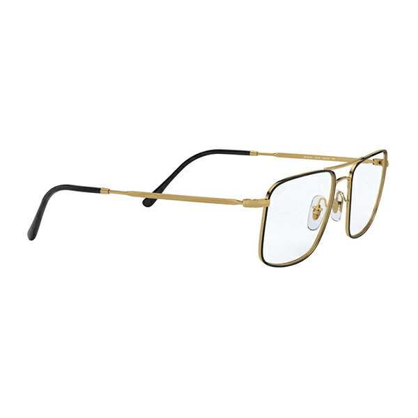【オススメ価格】度なし1.55レンズ交換+0円 レイバン メガネ フレーム RX6434 2946 53 Ray-Ban ダブルブリッジ メタル レクタングル