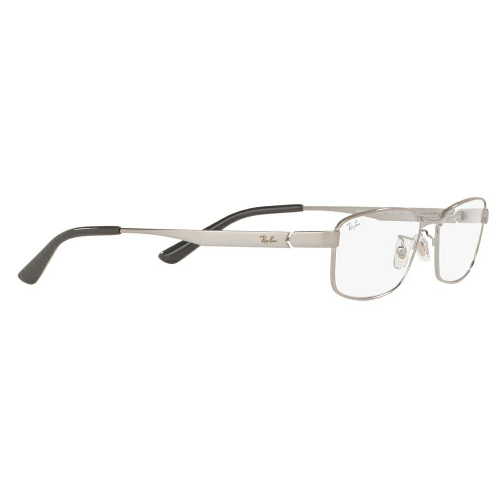 [Outlet] Non-prescription 1.55 lens replacement +0 yen Ray-Ban glasses frame RX6452D 2553 56 Ray-Ban Ray-Ban genuine lens compatible Japan model Entry model Square metal full rim 