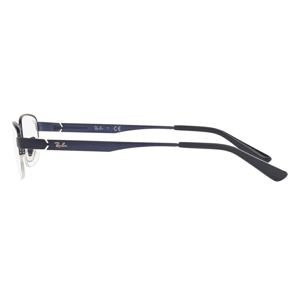 [Authorized Retailer] Ray-Ban Glasses Frames Sunglasses Reading Glasses Set RX6453D 3076 55 Ray-Ban Japan Model Entry Model Square Metal Nylon Senior Glasses Reading Glasses Reading Smartphone Blue Light Cut Changeable 