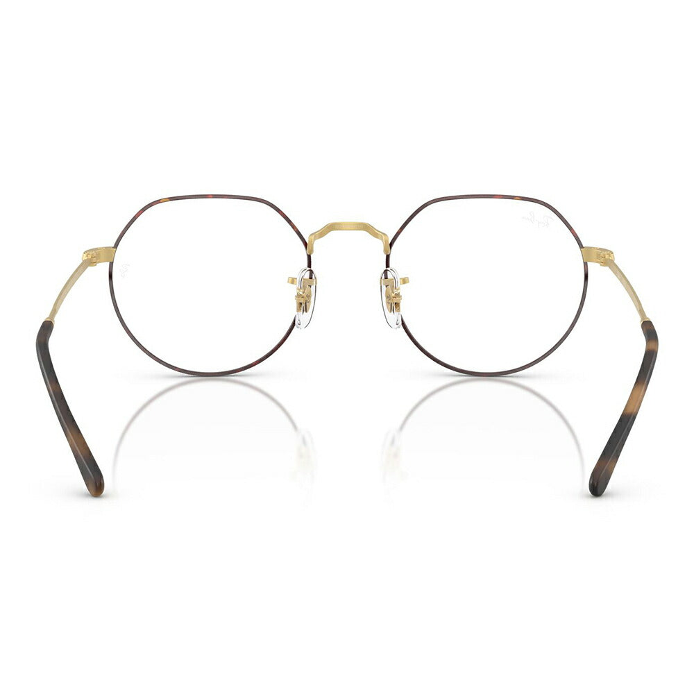 【正規品販売店】度なし1.55レンズ交換+0円 レイバン メガネ フレーム RX6465 3188 49 51 Ray-Ban レイバン純正レンズ対応 JACK ジャック メタル ラウンド クラウンパント伊達メガネ 眼鏡