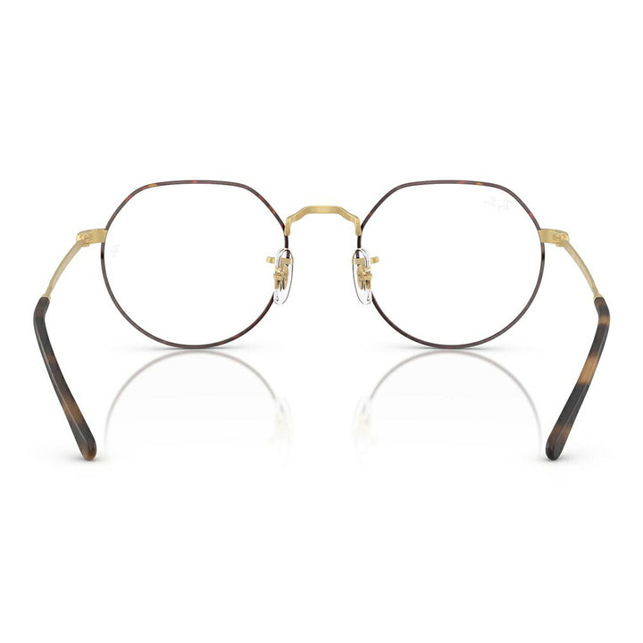 【正規品販売店】度なし1.55レンズ交換+0円 レイバン メガネ フレーム RX6465 3188 49 51 Ray-Ban レイバン純正レンズ対応 JACK ジャック メタル ラウンド クラウンパント伊達メガネ 眼鏡