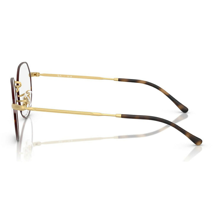 【正規品販売店】度なし1.55レンズ交換+0円 レイバン メガネ フレーム RX6465 3188 49 51 Ray-Ban レイバン純正レンズ対応 JACK ジャック メタル ラウンド クラウンパント伊達メガネ 眼鏡