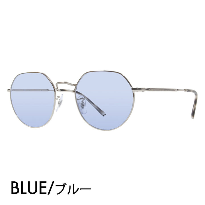 [Authorized Retailer] Ray-Ban Glasses Frame Sunglasses Color Lens Set RX6465F 2501 53 Ray-Ban JACK Metal Round Full Fit Model 