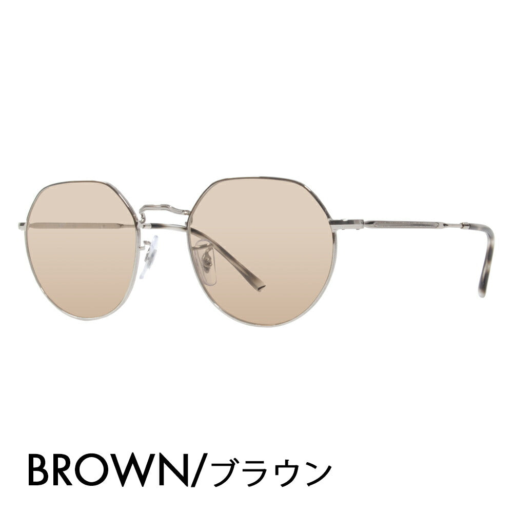 [Authorized Retailer] Ray-Ban Glasses Frame Sunglasses Color Lens Set RX6465F 2501 53 Ray-Ban JACK Metal Round Full Fit Model 