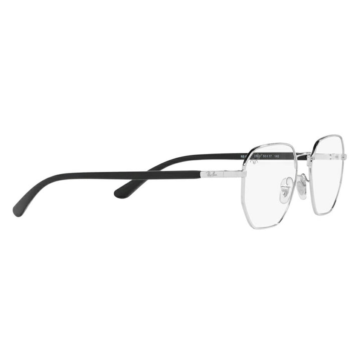 [Authorized Retailer] Non-prescription 1.55 lens replacement +0 yen Ray-Ban glasses frame RX6471 2501 50 Ray-Ban Ray-Ban genuine lens compatible Hexagonal Rectangle Metal 