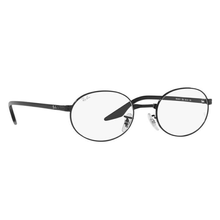 【アウトレット】度なし1.55レンズ交換+0円 レイバン メガネ フレーム RX6481V 2509 51 53 Ray-Ban レイバン純正レンズ対応 オーバル メタル アセテート コンビ 伊達メガネ 眼鏡