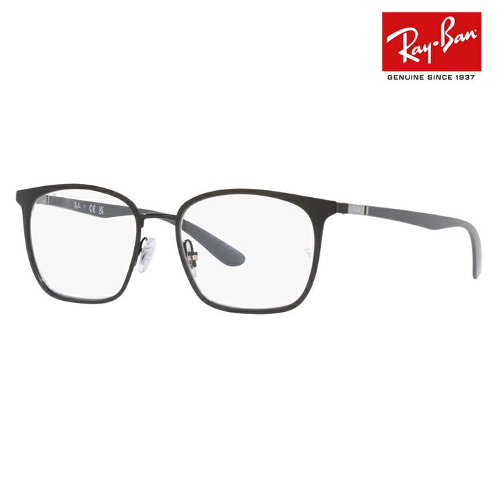 [Authorized Retailer] Non-prescription 1.55 lens replacement +0 yen Ray-Ban glasses frame RX6486 2904 52 54 Ray-Ban Ray-Ban genuine lens compatible Boston metal men's women's 