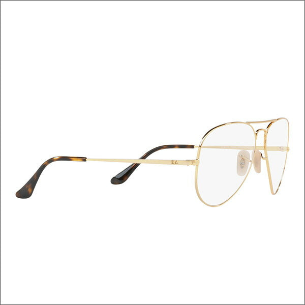 【正規品販売店】レイバン メガネ フレーム ブルーライトカットレンズセット RX6489 2500 55 58 Ray-Ban アビエーター ティアドロップ ダブルブリッジ Aviator PCメガネ 度付き対応可