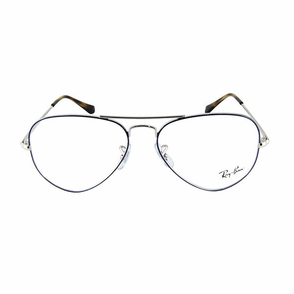 【正規品販売店】度なし1.55レンズ交換+0円 レイバン メガネ フレーム RX6489 2970 55 Ray-Ban レイバン純正レンズ対応 アビエーター ティアドロップ ダブルブリッジ Aviator