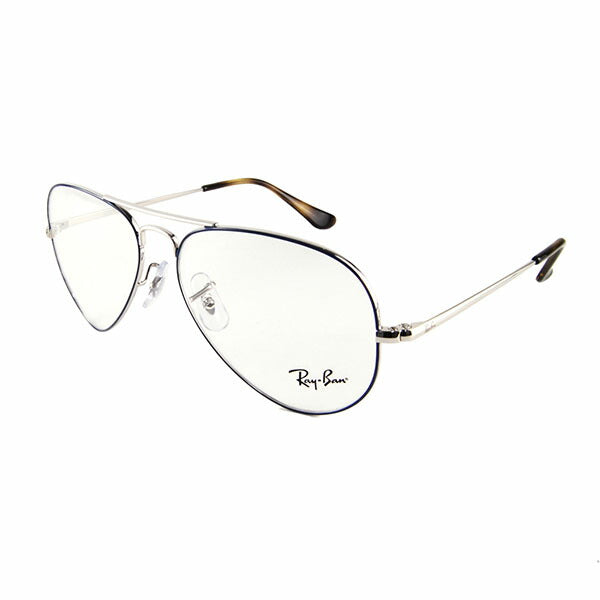 【正規品販売店】度なし1.55レンズ交換+0円 レイバン メガネ フレーム RX6489 2970 55 Ray-Ban レイバン純正レンズ対応 アビエーター ティアドロップ ダブルブリッジ Aviator