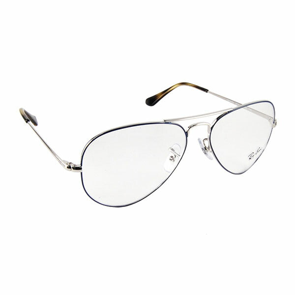 【正規品販売店】度なし1.55レンズ交換+0円 レイバン メガネ フレーム RX6489 2970 55 Ray-Ban レイバン純正レンズ対応 アビエーター ティアドロップ ダブルブリッジ Aviator