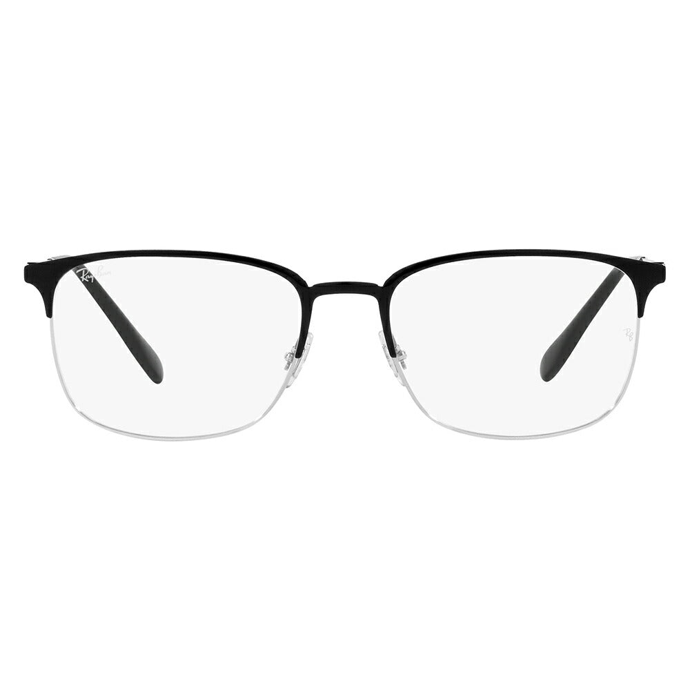 【正规品贩售売店】度なし1.55renzu交换+0円 reiban メガネ fureーム RX6494 2861 54 56 Ray-Ban reyban 纯正renzu対応 sukuエa サーモntブロー シートメタル クラシック メタル fereーム 伊达メガネ 眼镜