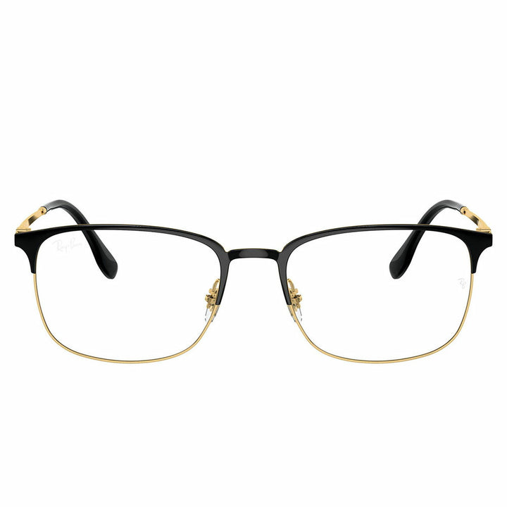 【正規品販売店】度なし1.55レンズ交換+0円 レイバン メガネ フレーム RX6494 2991 54 56 Ray-Ban レイバン純正レンズ対応 スクエア サーモント ブロー シートメタル クラシック メタル フレーム 伊達メガネ 眼鏡
