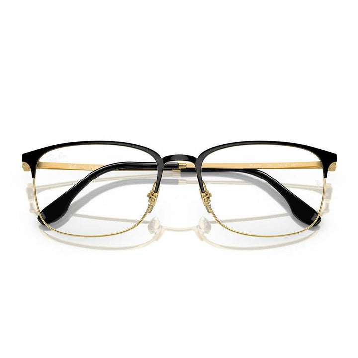 【正規品販売店】度なし1.55レンズ交換+0円 レイバン メガネ フレーム RX6494 2991 54 56 Ray-Ban レイバン純正レンズ対応 スクエア サーモント ブロー シートメタル クラシック メタル フレーム 伊達メガネ 眼鏡