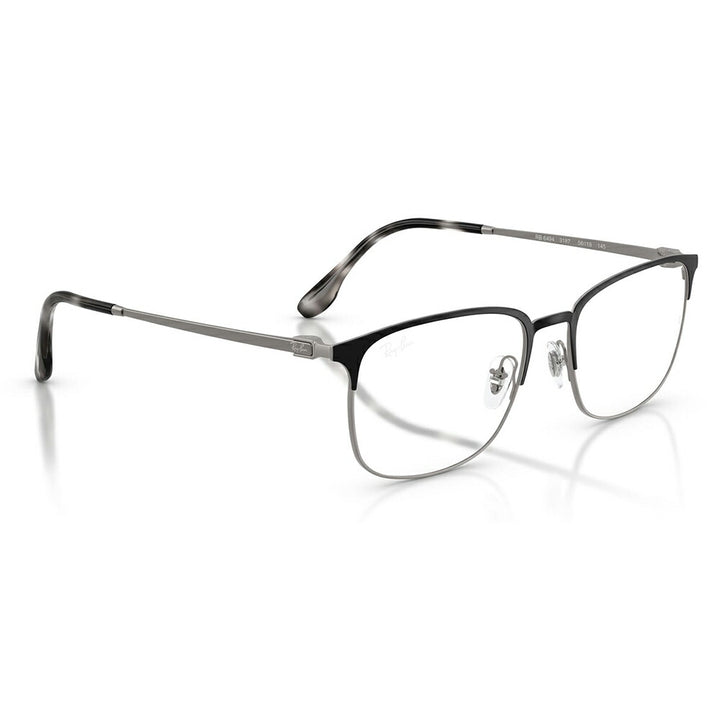【正規品販売店】度なし1.55レンズ交換+0円 レイバン メガネ フレーム RX6494 3187 54 56 Ray-Ban レイバン純正レンズ対応 スクエア サーモント ブロー シートメタル クラシック メタル フレーム 伊達メガネ 眼鏡