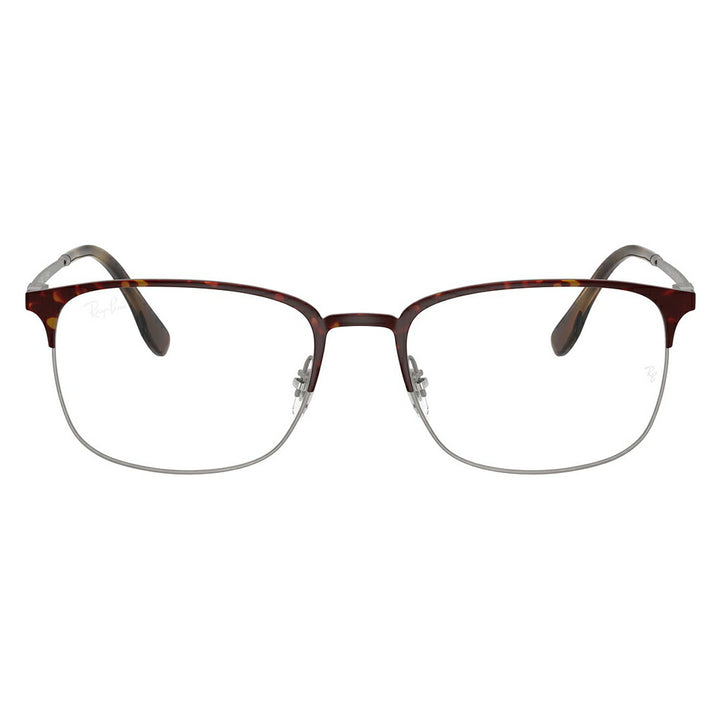 【正規品販売店】度なし1.55レンズ交換+0円 レイバン メガネ フレーム RX6494 3223 54 56 Ray-Ban レイバン純正レンズ対応 スクエア サーモント ブロー シートメタル クラシック メタル フレーム 伊達メガネ 眼鏡