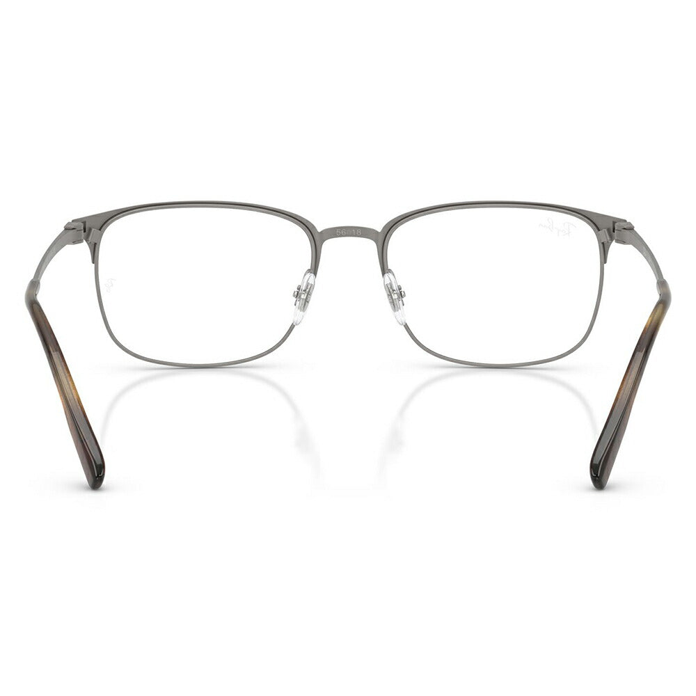 【正規品販売店】度なし1.55レンズ交換+0円 レイバン メガネ フレーム RX6494 3223 54 56 Ray-Ban レイバン純正レンズ対応 スクエア サーモント ブロー シートメタル クラシック メタル フレーム 伊達メガネ 眼鏡