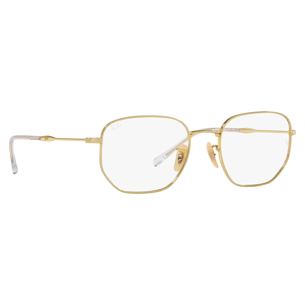 [Authorized Retailer] Non-prescription 1.55 lens replacement +0 yen Ray-Ban glasses frame RX6496 2500 51 53 Ray-Ban Ray-Ban genuine lens compatible Crown Panto Round Metal Classic Fashion glasses Glasses Men Women 