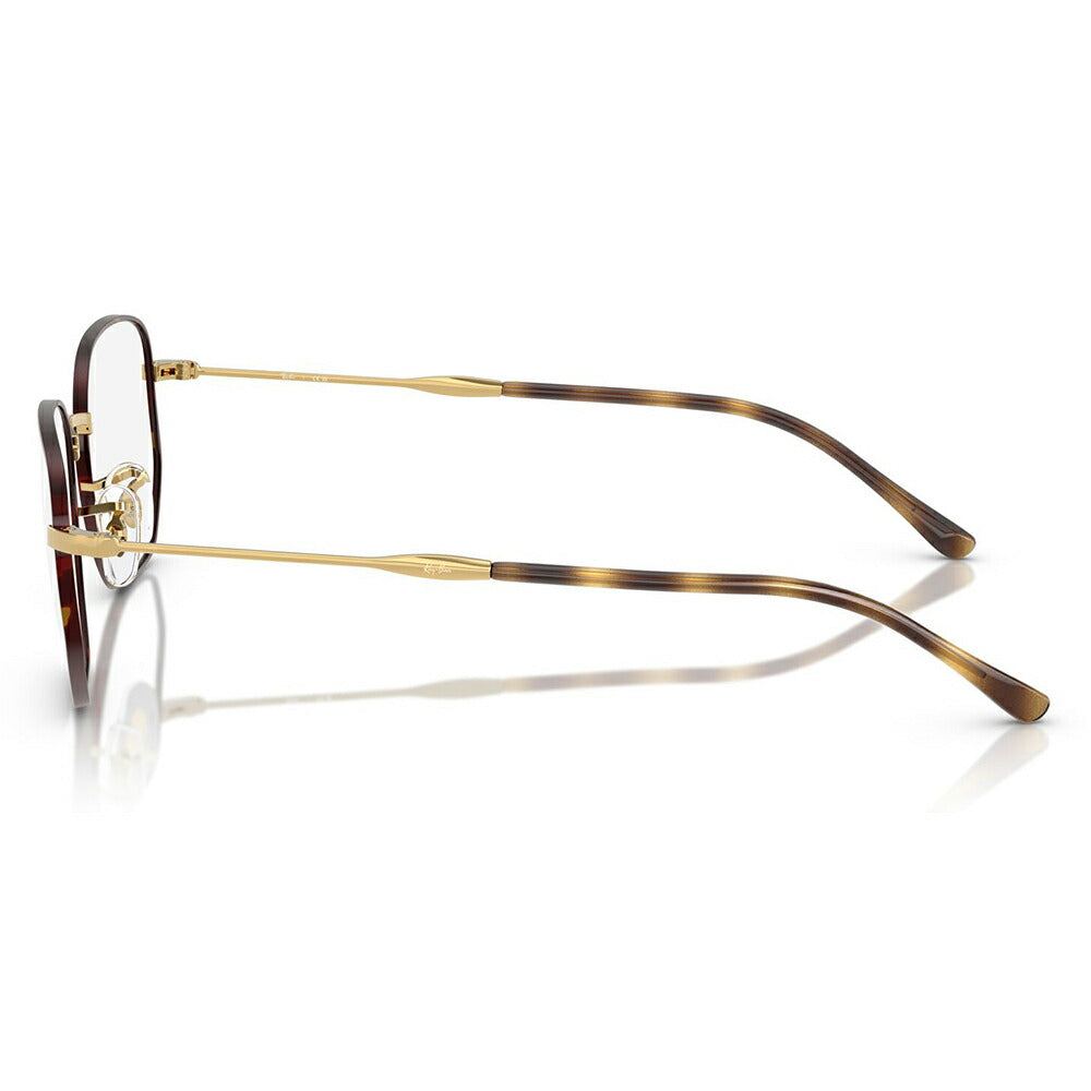 【正規品販売店】度なし1.55レンズ交換+0円 レイバン メガネ フレーム RX6496 3177 51 53 Ray-Ban レイバン純正レンズ対応 クラウンパント ラウンド メタル クラシック
