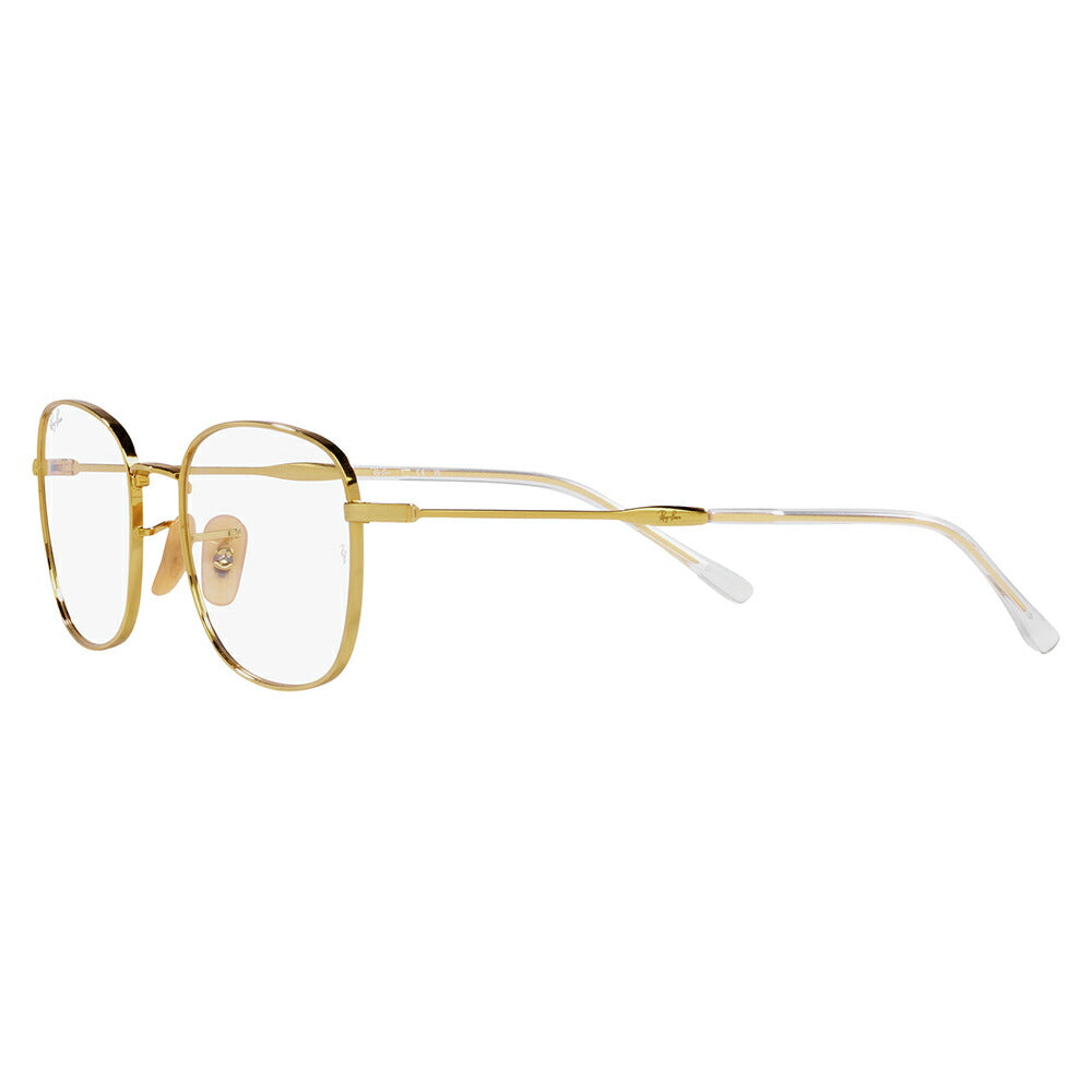 [Authorized Retailer] Non-prescription 1.55 lens replacement +0 yen Ray-Ban glasses frame RX6497 2500 51 53 Ray-Ban Ray-Ban genuine lens compatible Square Wellington Metal Classic Frame Fashion glasses Eyeglasses 