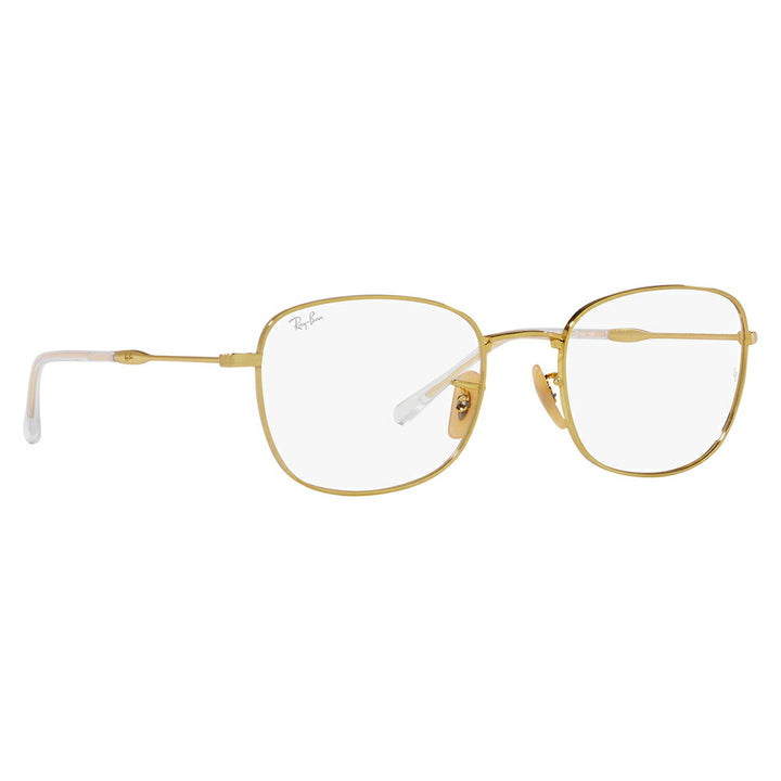 [Authorized Retailer] Non-prescription 1.55 lens replacement +0 yen Ray-Ban glasses frame RX6497 2500 51 53 Ray-Ban Ray-Ban genuine lens compatible Square Wellington Metal Classic Frame Fashion glasses Eyeglasses 