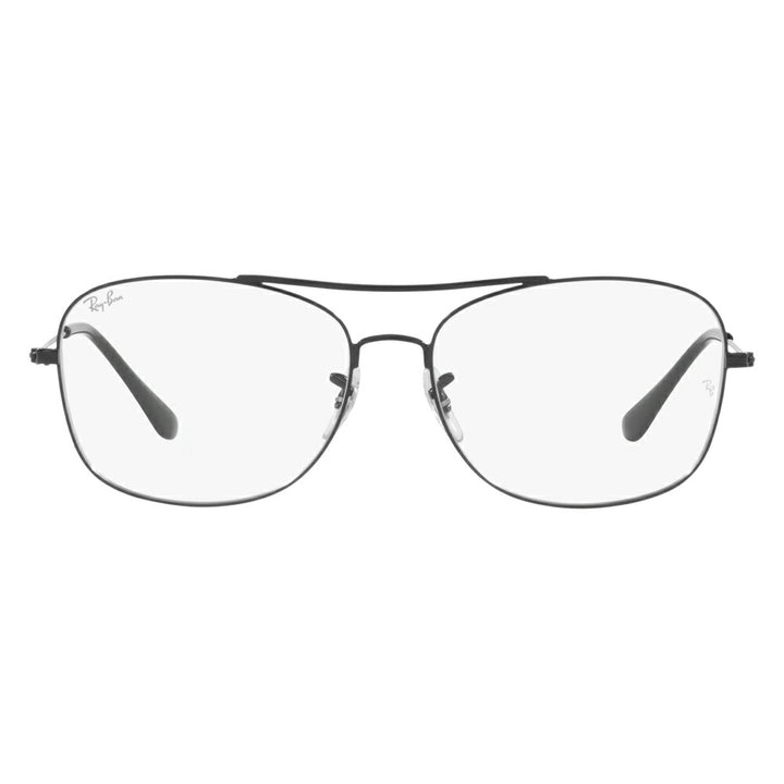 【正規品販売店】度なし1.55レンズ交換+0円 レイバン メガネ フレーム RX6499 2509 55 57 Ray-Ban レイバン純正レンズ対応 メタル ダブルブリッジ スクエア ユニセックス