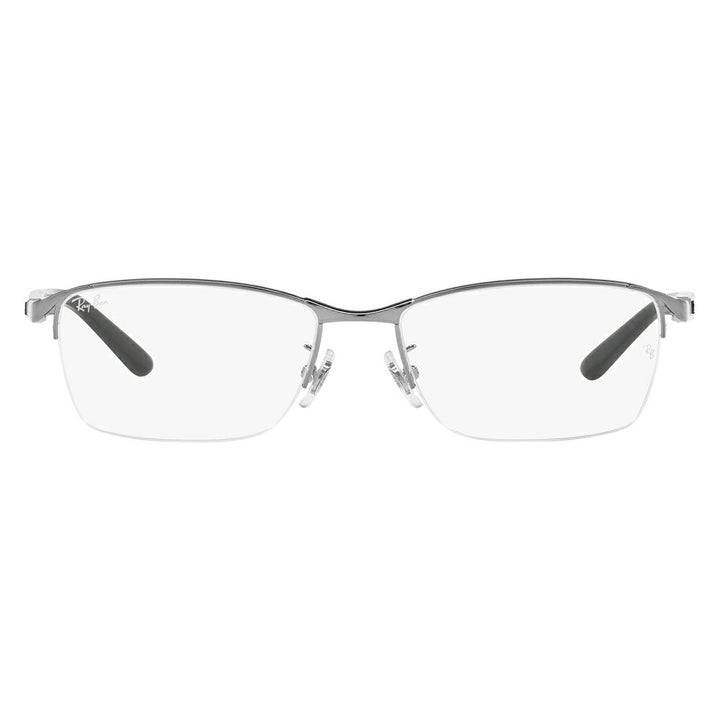 【正規品販売店】レイバン メガネ フレーム サングラス 老眼鏡セット RX6501D 2502 55 Ray-Ban ナイロール スクエア アジアンフィット メンズ 伊達眼鏡 メガネ シニアグラス リーディンググラス 読書 スマホ ブルーライトカット変更可