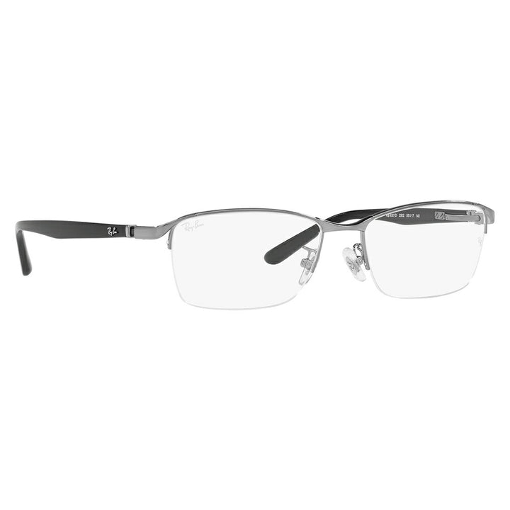 【正規品販売店】レイバン メガネ フレーム サングラス 老眼鏡セット RX6501D 2502 55 Ray-Ban ナイロール スクエア アジアンフィット メンズ 伊達眼鏡 メガネ シニアグラス リーディンググラス 読書 スマホ ブルーライトカット変更可