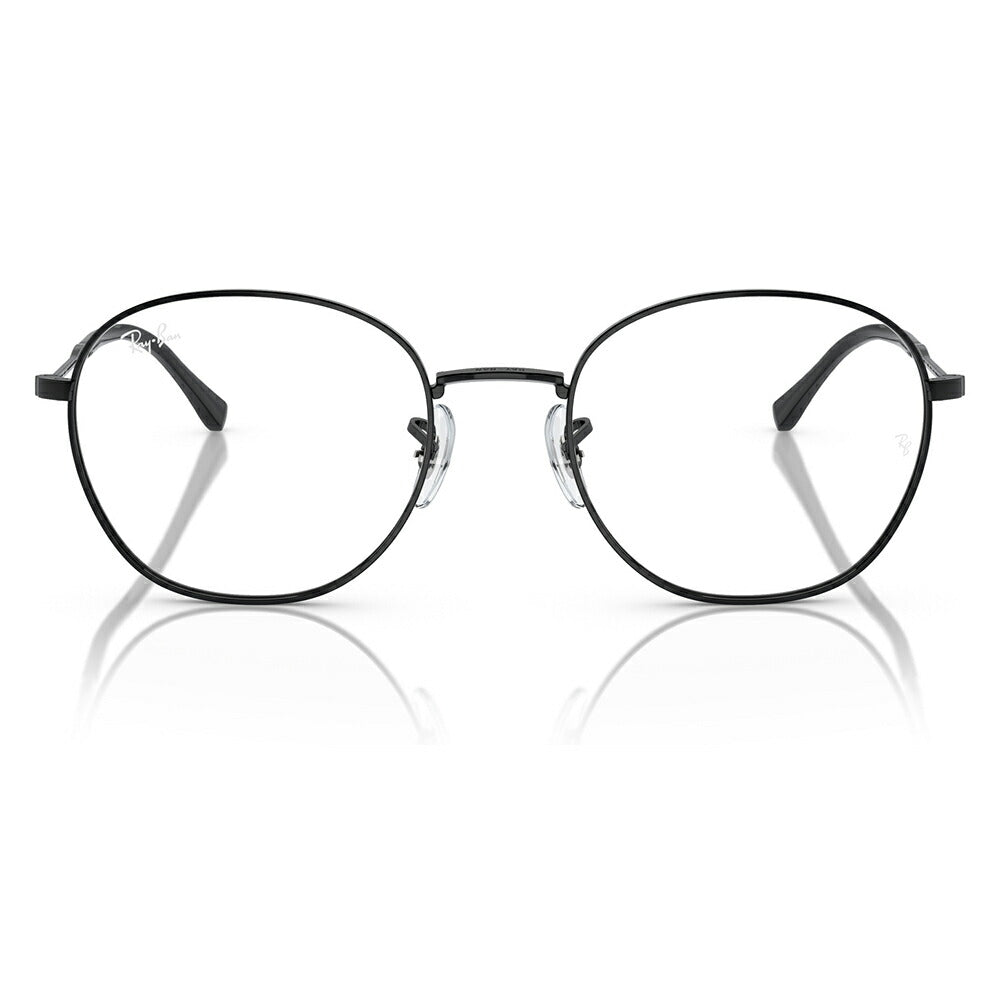 【正規品販売店】度なし1.55レンズ交換+0円 レイバン メガネ フレーム RX6509 2509  51 53 Ray-Ban レイバン純正レンズ対応 ラウンド メタル ユニセックス 伊達メガネ 眼鏡