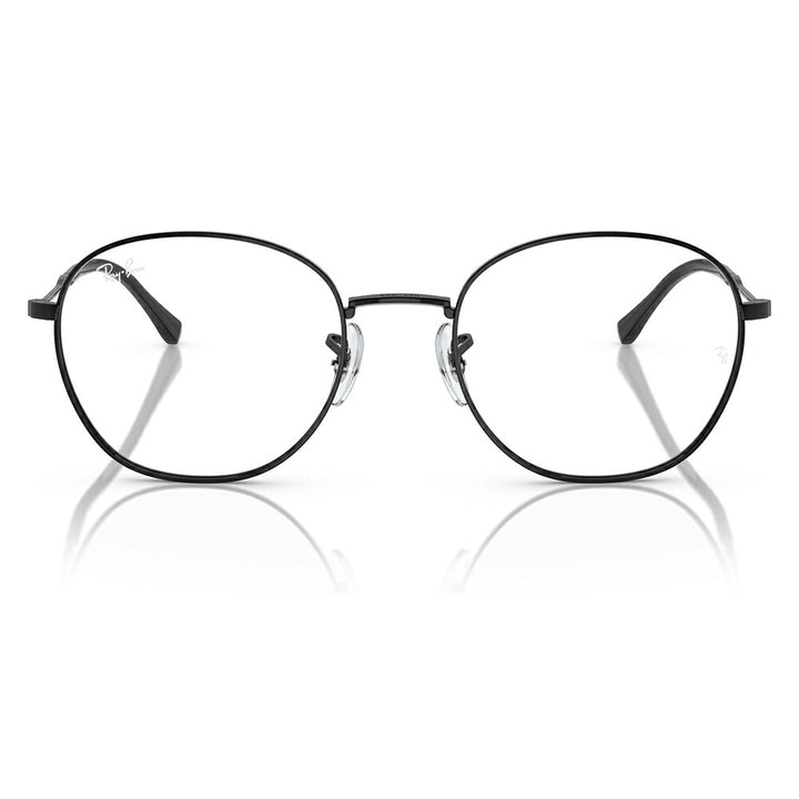 【正規品販売店】度なし1.55レンズ交換+0円 レイバン メガネ フレーム RX6509 2509  51 53 Ray-Ban レイバン純正レンズ対応 ラウンド メタル ユニセックス 伊達メガネ 眼鏡
