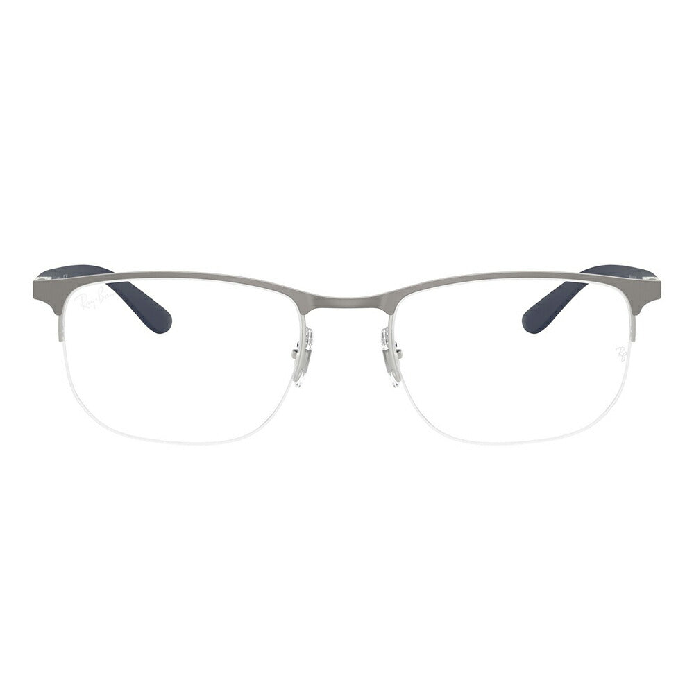 【正規品販売店】度なし1.55レンズ交換+0円 レイバン メガネ フレーム RX6513 2620 53 55 Ray-Ban レイバン純正レンズ対応 スクエア ナイロール ユニセックス 伊達メガネ 眼鏡