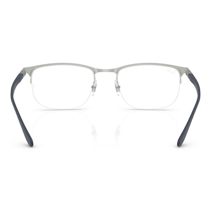 【正規品販売店】度なし1.55レンズ交換+0円 レイバン メガネ フレーム RX6513 2620 53 55 Ray-Ban レイバン純正レンズ対応 スクエア ナイロール ユニセックス 伊達メガネ 眼鏡