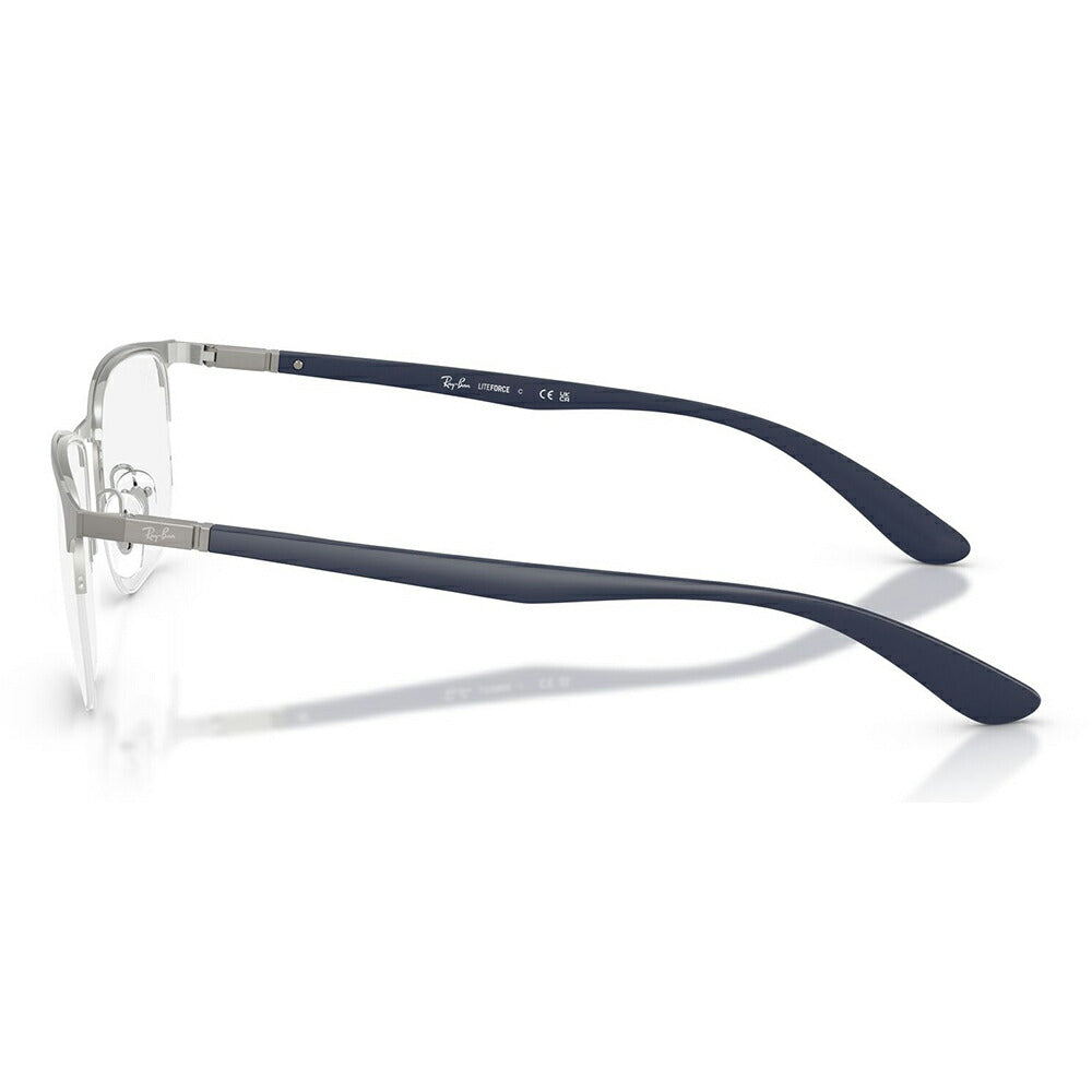 【正規品販売店】度なし1.55レンズ交換+0円 レイバン メガネ フレーム RX6513 2620 53 55 Ray-Ban レイバン純正レンズ対応 スクエア ナイロール ユニセックス 伊達メガネ 眼鏡