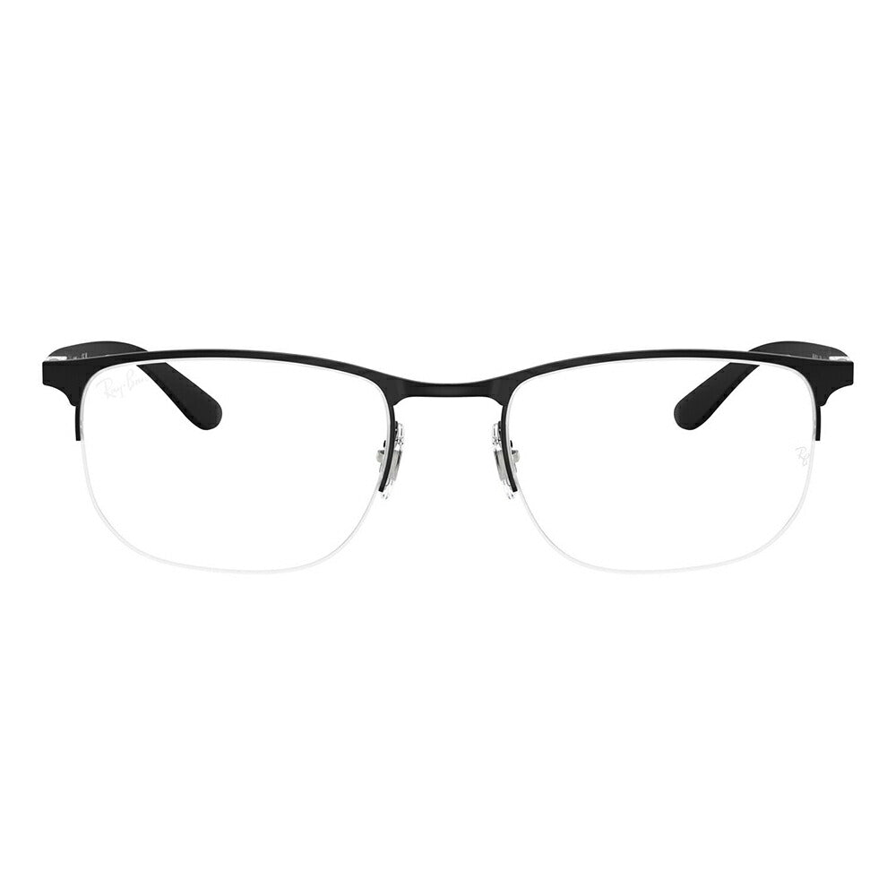 【正規品販売店】度なし1.55レンズ交換+0円 レイバン メガネ フレーム RX6513 2904 53 55 Ray-Ban レイバン純正レンズ対応 スクエア ナイロール ユニセックス 伊達メガネ 眼鏡