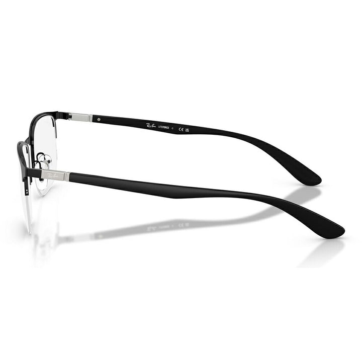 【正規品販売店】度なし1.55レンズ交換+0円 レイバン メガネ フレーム RX6513 2904 53 55 Ray-Ban レイバン純正レンズ対応 スクエア ナイロール ユニセックス 伊達メガネ 眼鏡