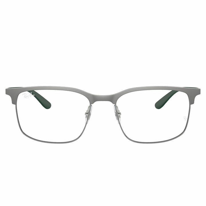 【正規品販売店】度なし1.55レンズ交換+0円 レイバン メガネ フレーム RX6518 2620 55 57 Ray-Ban レイバン純正レンズ対応 スクエア  ブロー メタル ユニセックス