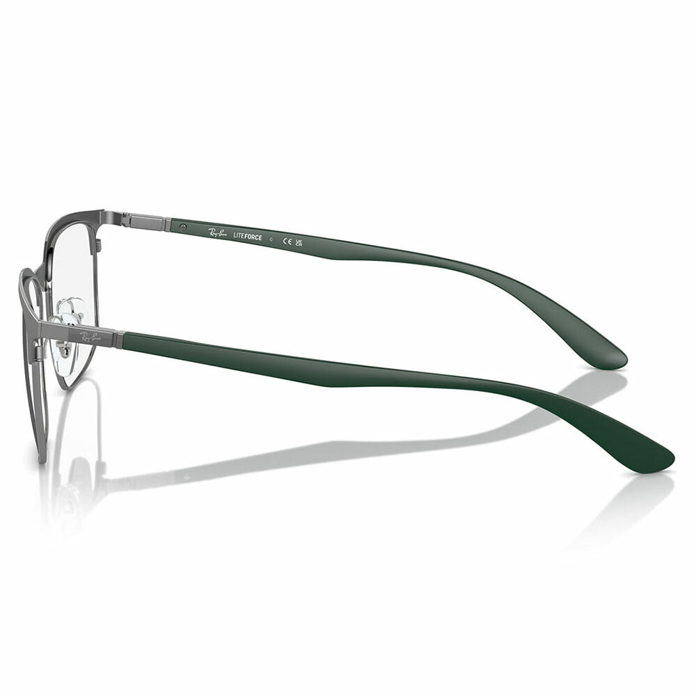 【正規品販売店】度なし1.55レンズ交換+0円 レイバン メガネ フレーム RX6518 2620 55 57 Ray-Ban レイバン純正レンズ対応 スクエア  ブロー メタル ユニセックス