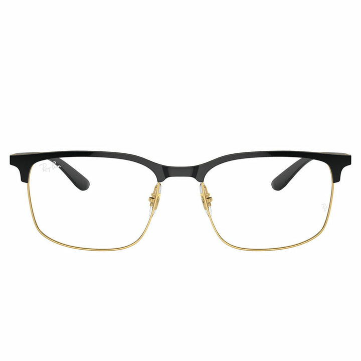 【正規品販売店】度なし1.55レンズ交換+0円 レイバン メガネ フレーム RX6518 2890 55 57 Ray-Ban レイバン純正レンズ対応 スクエア  ブロー メタル ユニセックス