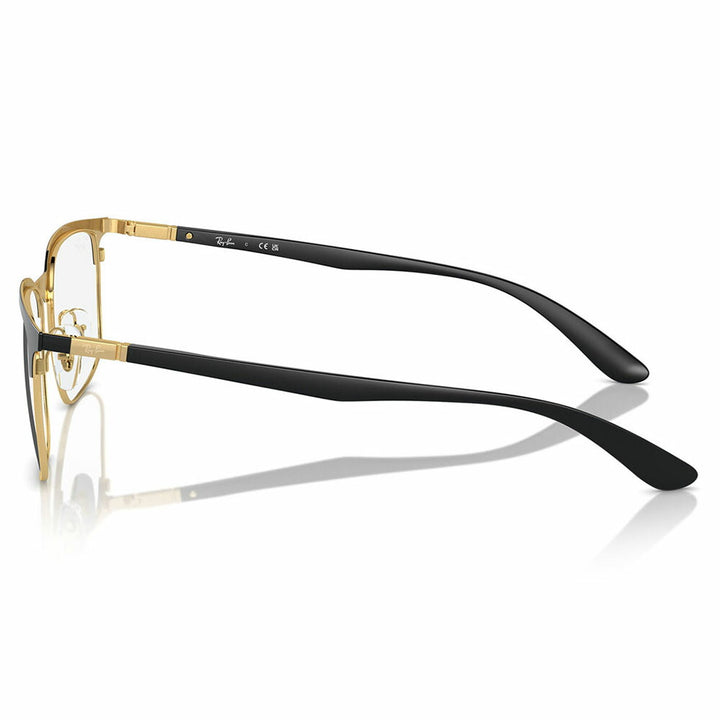 【正規品販売店】度なし1.55レンズ交換+0円 レイバン メガネ フレーム RX6518 2890 55 57 Ray-Ban レイバン純正レンズ対応 スクエア  ブロー メタル ユニセックス