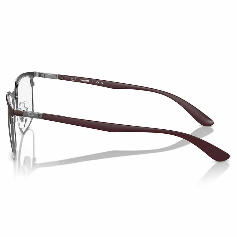 【正規品販売店】度なし1.55レンズ交換+0円 レイバン メガネ フレーム RX6518 3162 55 57 Ray-Ban レイバン純正レンズ対応 スクエア  ブロー メタル ユニセックス