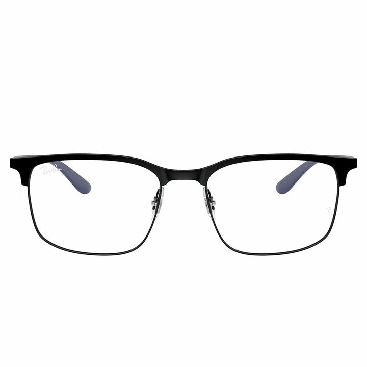 【正規品販売店】度なし1.55レンズ交換+0円 レイバン メガネ フレーム RX6518 3171 55 57 Ray-Ban レイバン純正レンズ対応 スクエア  ブロー メタル ユニセックス