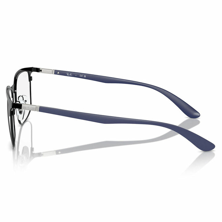 【正規品販売店】度なし1.55レンズ交換+0円 レイバン メガネ フレーム RX6518 3171 55 57 Ray-Ban レイバン純正レンズ対応 スクエア  ブロー メタル ユニセックス