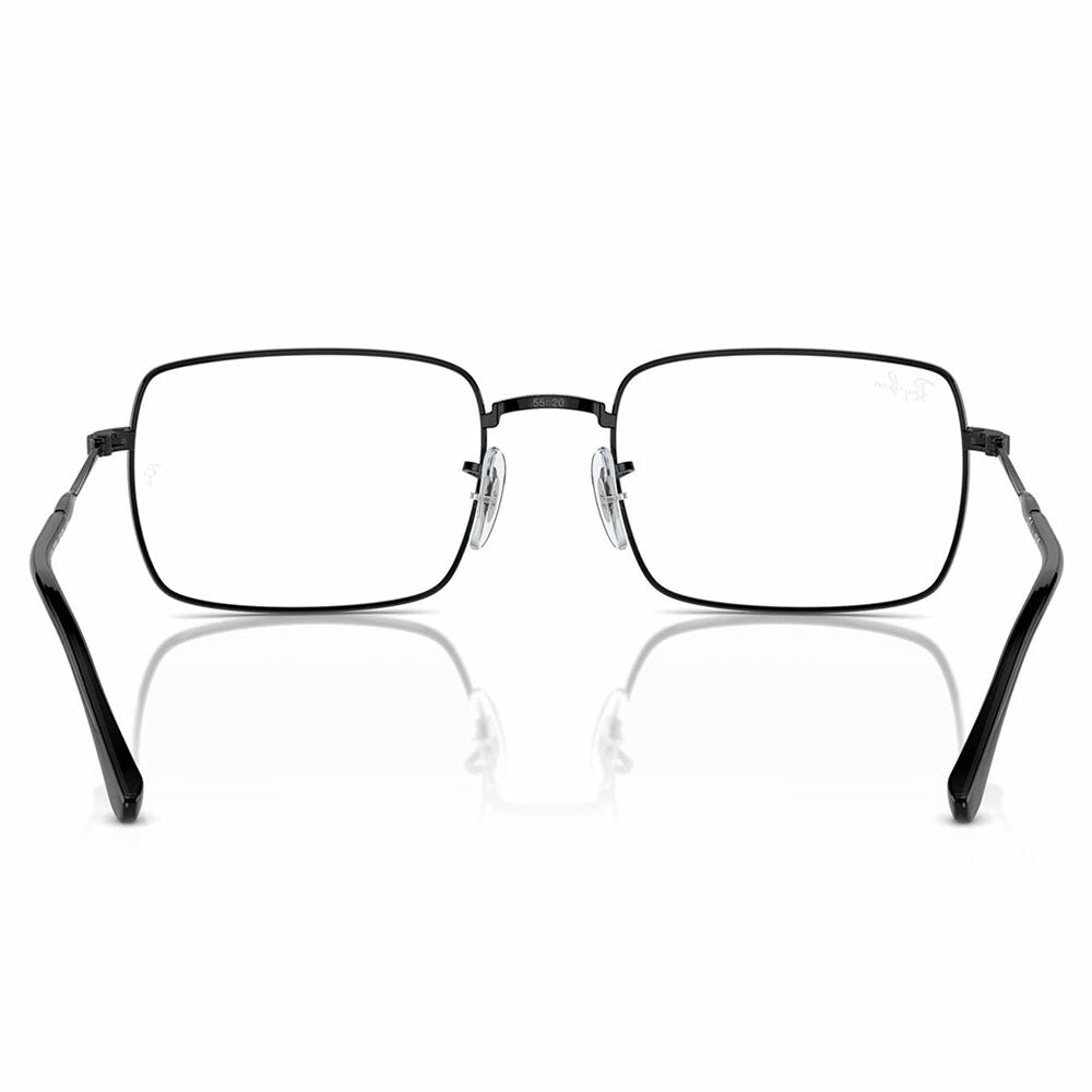 【正規品販売店】度なし1.55レンズ交換+0円 レイバン メガネ フレーム RX6520 2509 53 55 Ray-Ban スクエア メタル