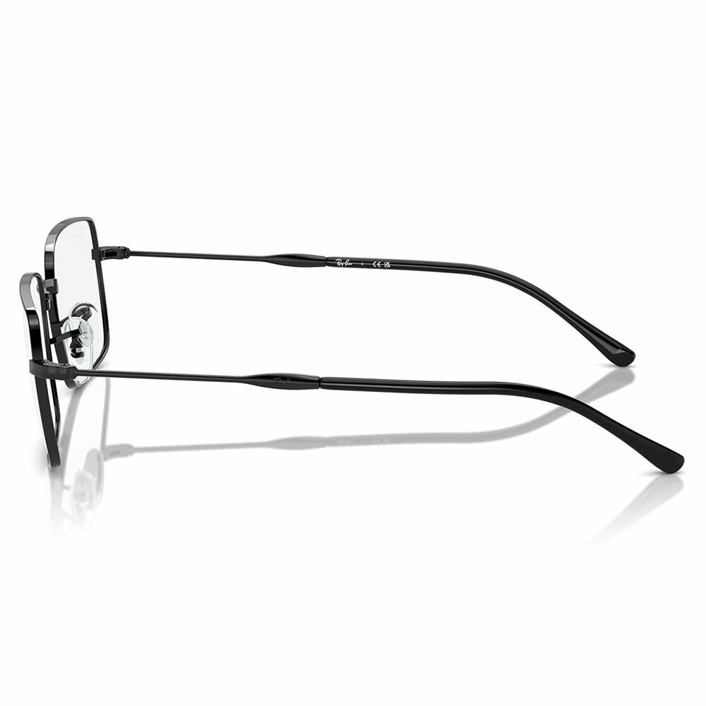 【正規品販売店】度なし1.55レンズ交換+0円 レイバン メガネ フレーム RX6520 2509 53 55 Ray-Ban スクエア メタル