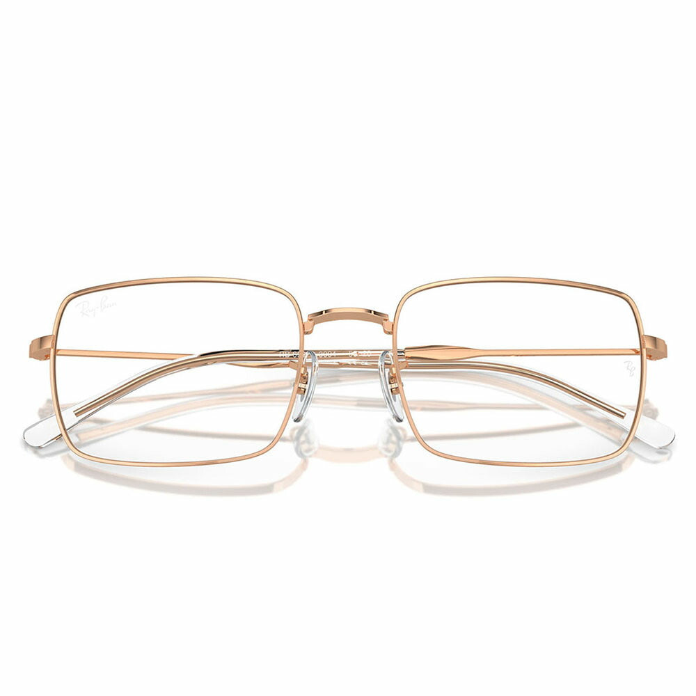 【正規品販売店】度なし1.55レンズ交換+0円 レイバン メガネ フレーム RX6520 3094 53 55 Ray-Ban スクエア メタル