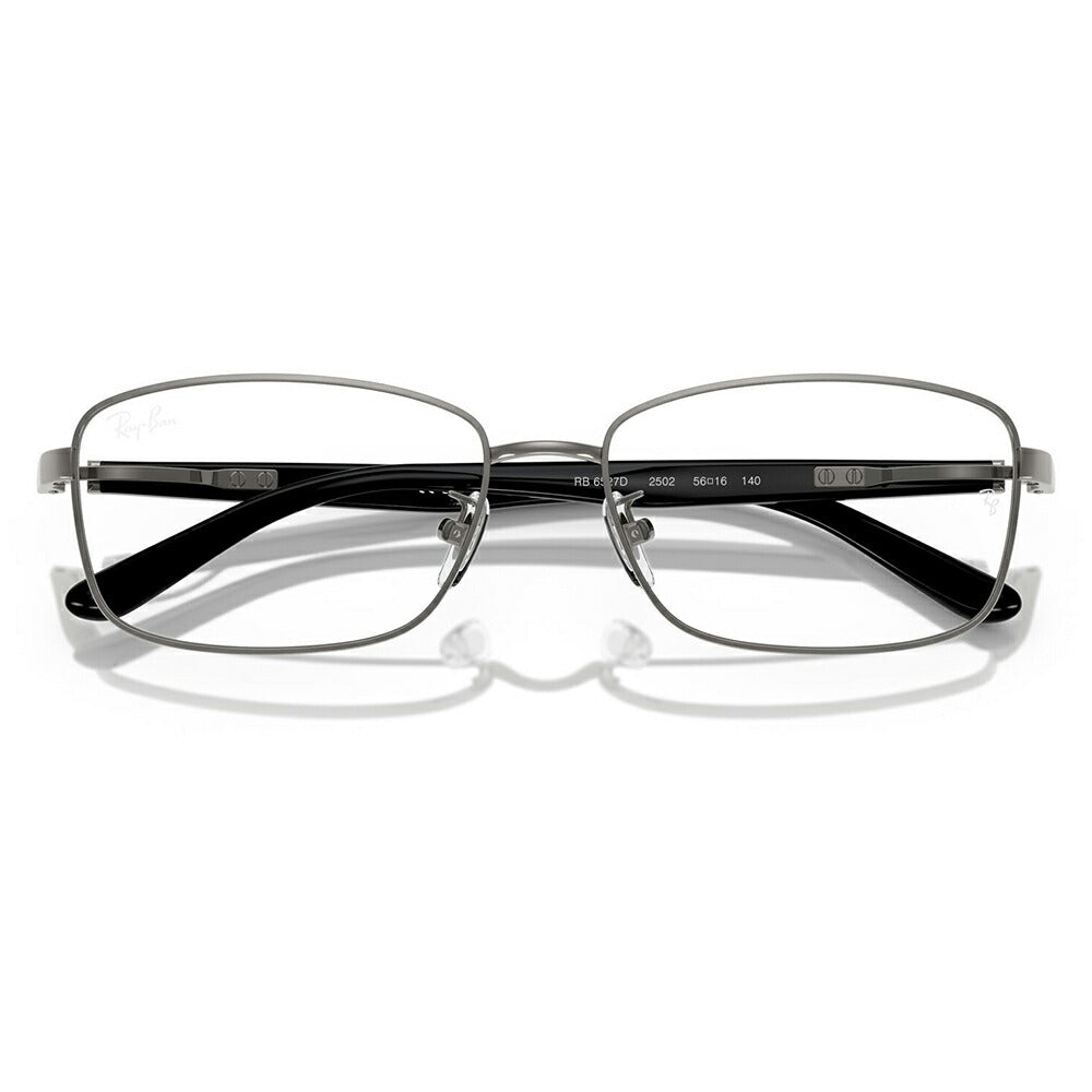 【正規品販売店】度なし1.55レンズ交換+0円 レイバン メガネ フレーム RX6527D 2502 56 Ray-Ban レイバン純正レンズ対応 ジャパンコレクション JAPAN COLLECTION アジアンデザイン スクエア チタン チタニウム ユニセックス