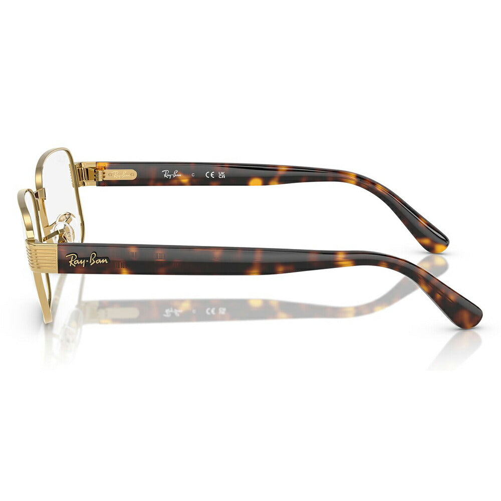 【正規品販売店】度なし1.55レンズ交換+0円 レイバン メガネ フレーム RX6529 2500 54 56 Ray-Ban レイバン純正レンズ対応 スクエア メタル ユニセックス