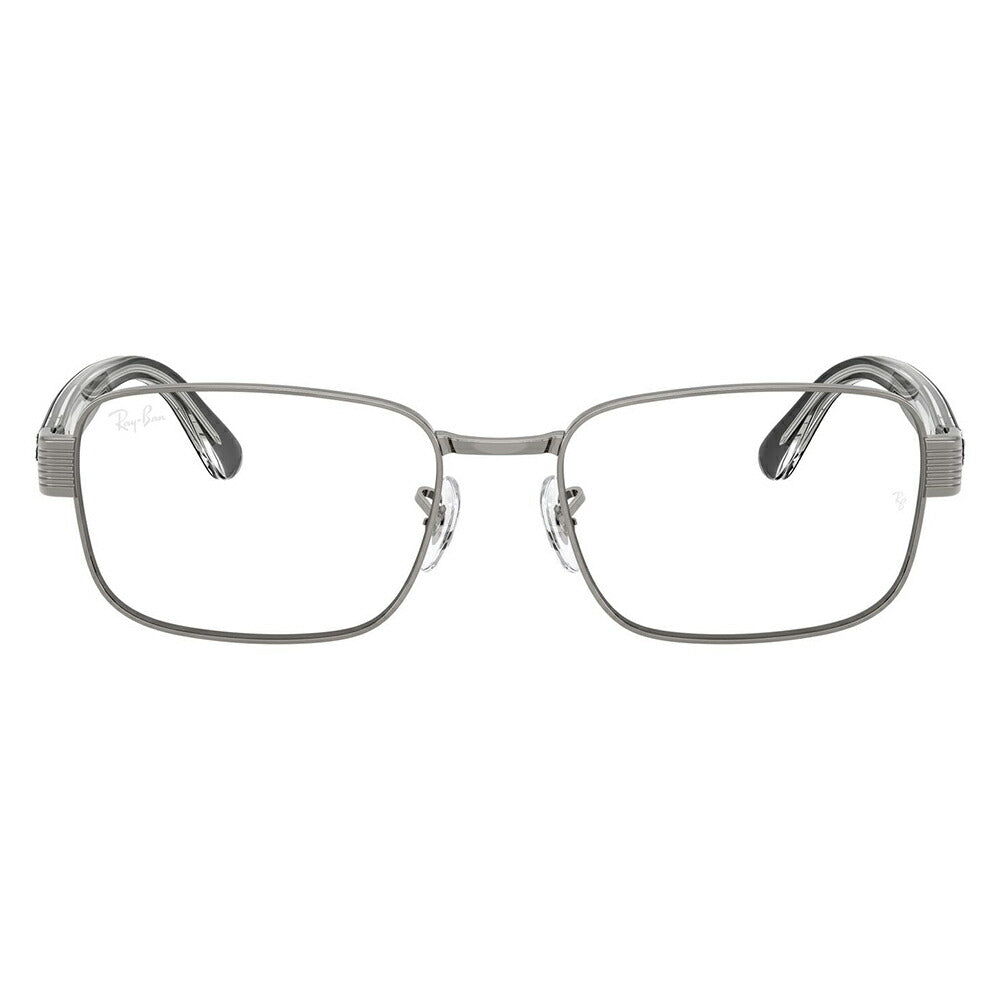 【正規品販売店】度なし1.55レンズ交換+0円 レイバン メガネ フレーム RX6529 2502 54 56 Ray-Ban レイバン純正レンズ対応 スクエア メタル ユニセックス